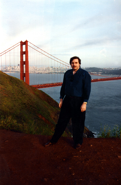 «Я и здесь отметился...» (мост «Золотые ворота»), 1994 год